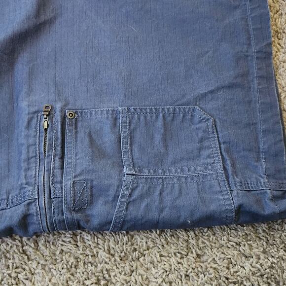 CE Schmidt Workwear Ripstop Utility Carpenter Shorts Men’s 44 Cargo blue‎ - Picture 4 of 5